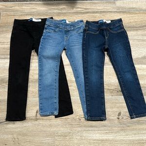 Girls old navy skinny jeans